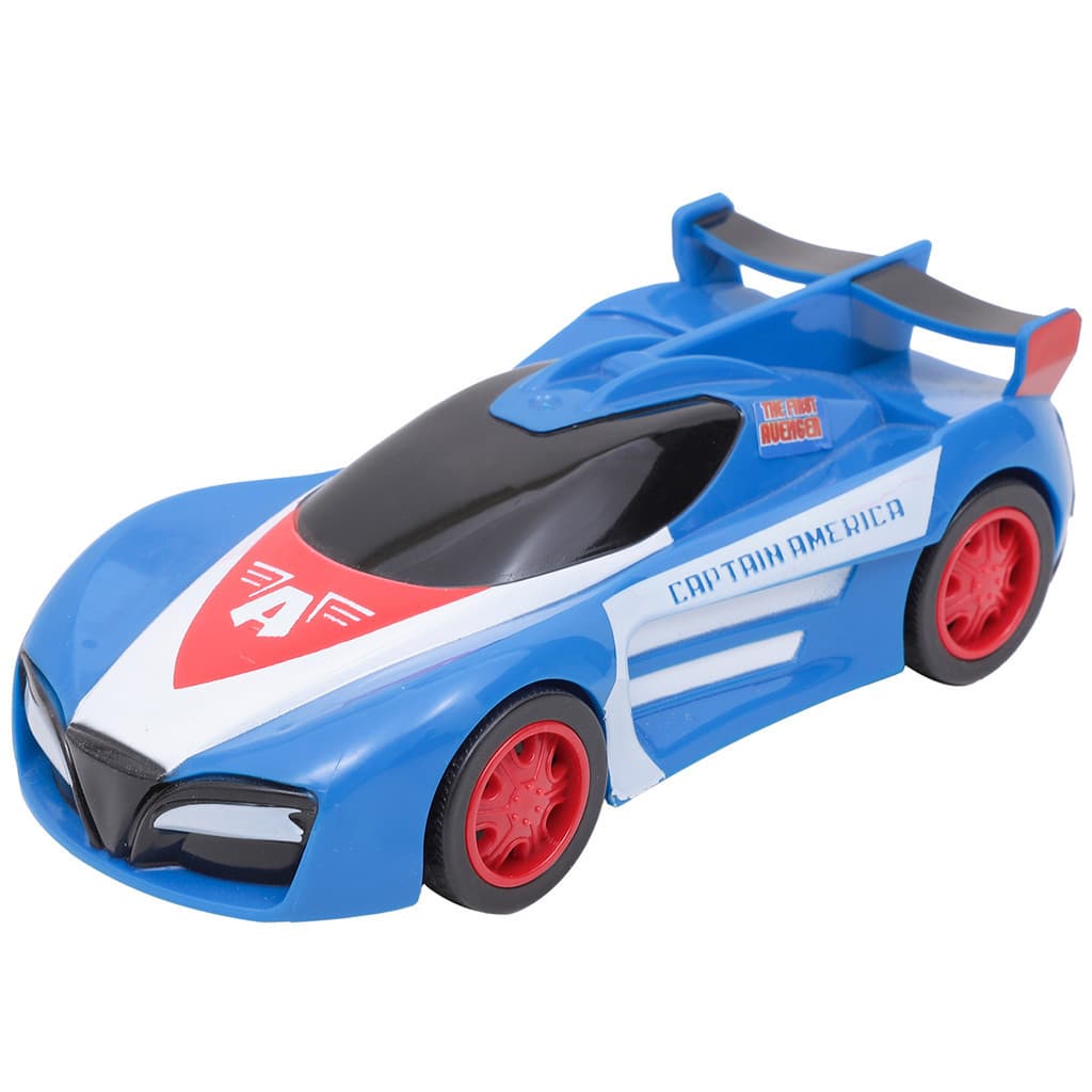 Carro Carrinho Fricção Brinquedo Infantil Capitão América Plástico ABS EBN Kids