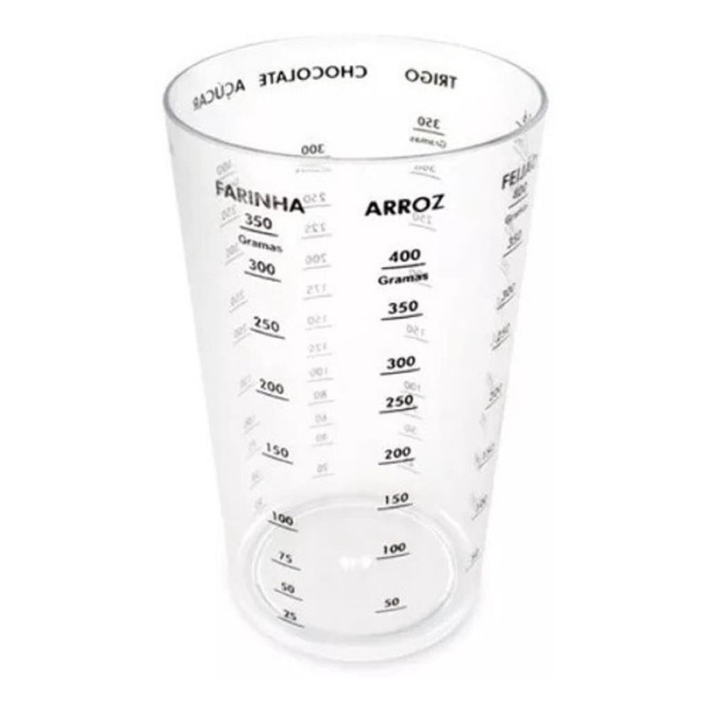 Copo Graduado 580 Ml / Medidas Plasvale