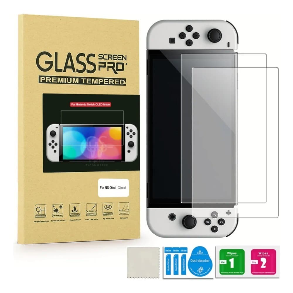 Película Nintendo Switch Vidro Temperado Protetor Para Nintendo Switch OLED LITE V1 V2 Oled Lite Normal