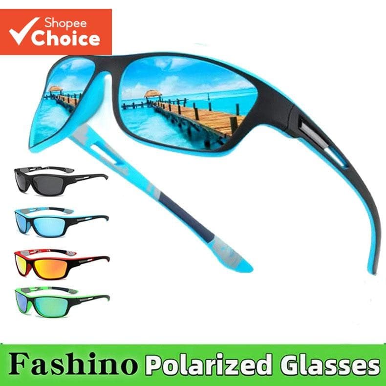 Óculos De Sol Esportivos Unissex Da Moda – Lentes De Filme Colorido Polarizados À Prova De Vento Para Ciclismo/Caminhada