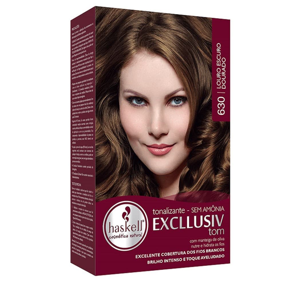 Tonalizante Haskell 630 Louro Escuro Dourado
