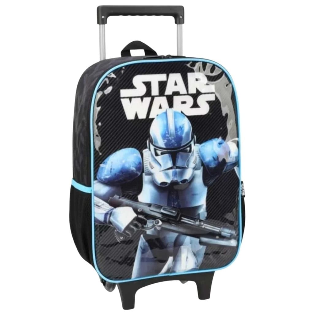 Mochila com Rodas Carrinho Star Wars Original Luxcel 23.39492