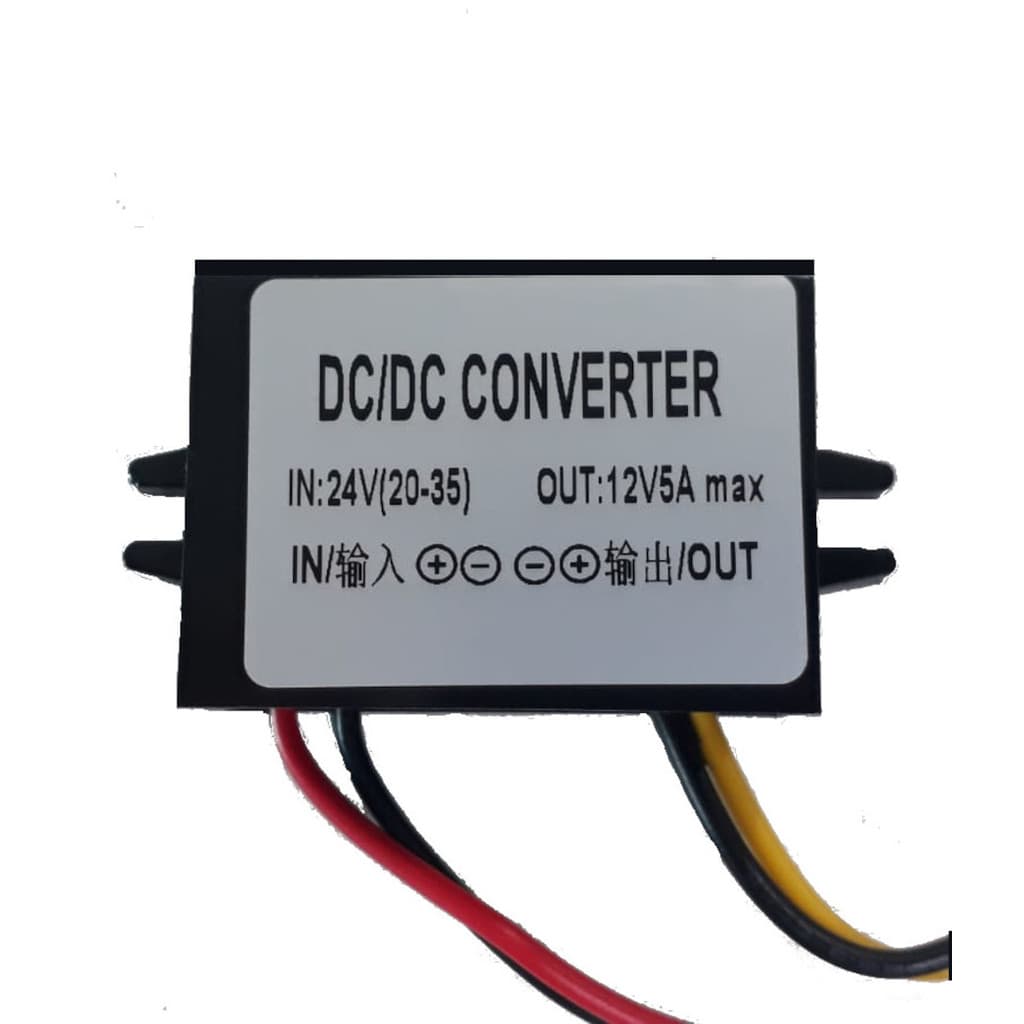 Conversor Tensão Regulador Voltagem DC/Dc 24V p/12V 5A 60W
