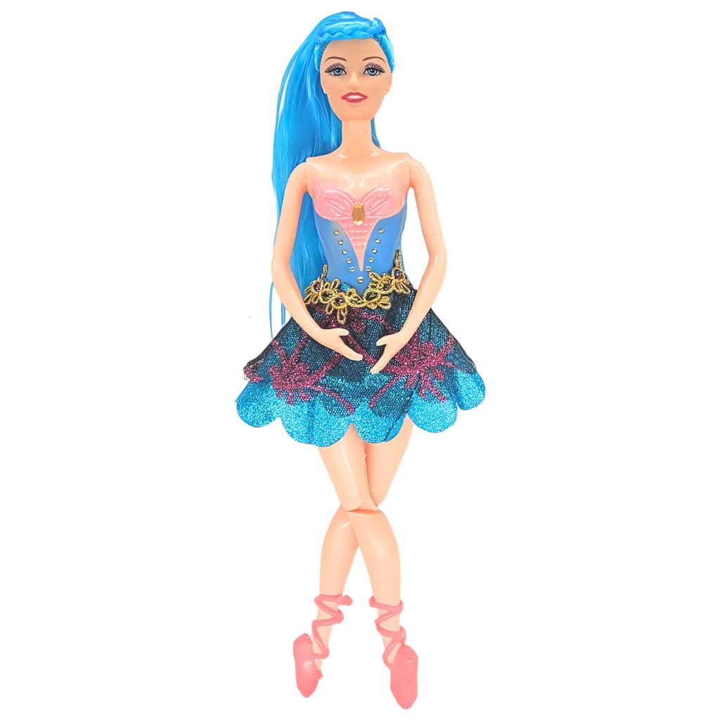 Boneca Bailarina Ballet Encantada Articulada Com Acessórios