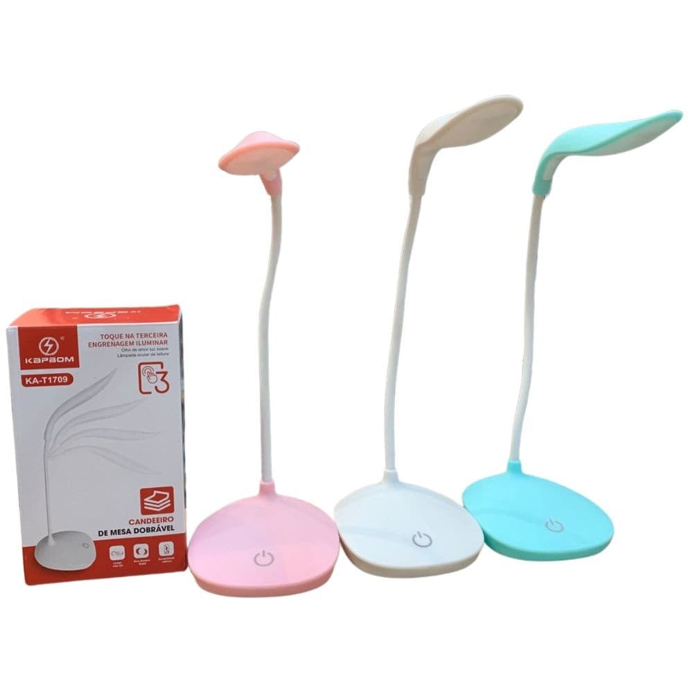 LUMINARIA PORTATIL DE MESA  T-1709 KAPBOM