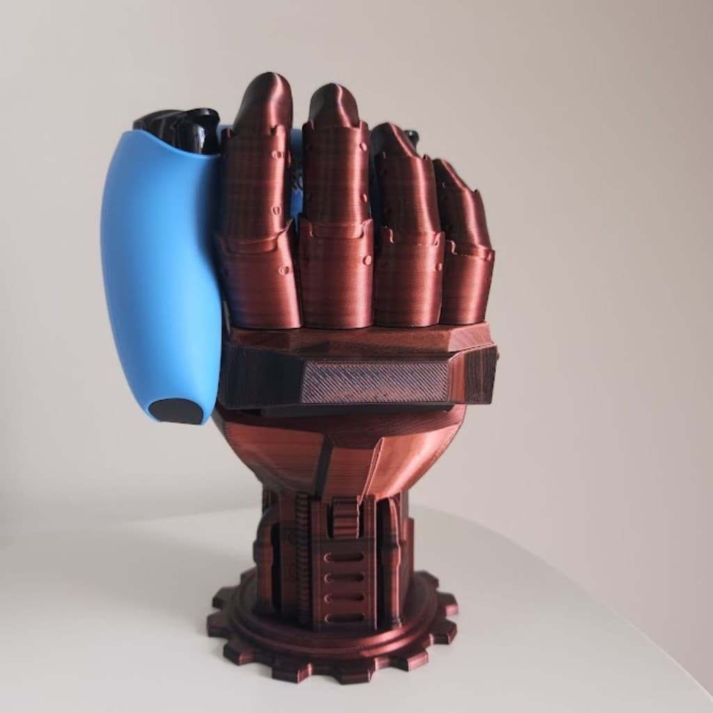 Mão Robô Engrenagens Steampunk: Suporte Para Controle Universal  PS5, PS4, PS3, Xbox e Switch