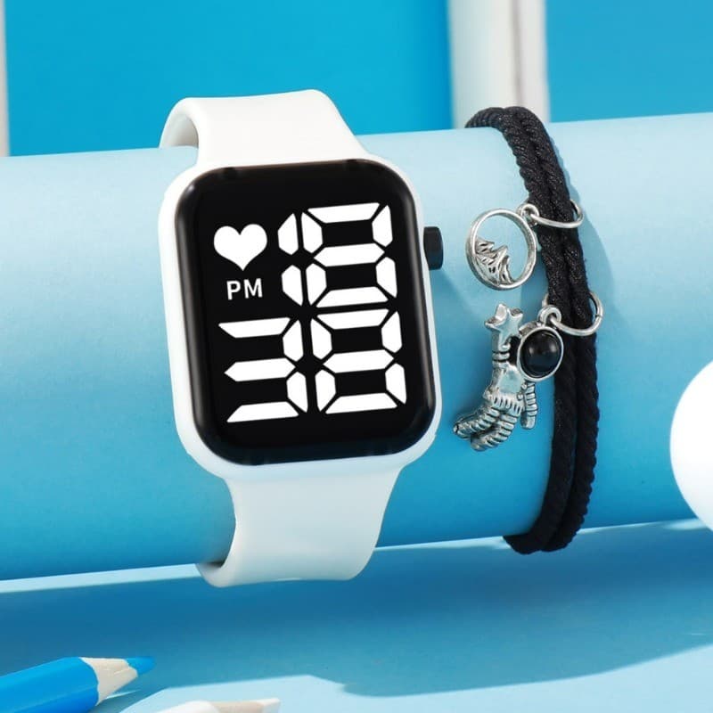 Relógio de Pulso Esportivo Watch Relógio digital Led Adulto e Infantil Esporte Prova água