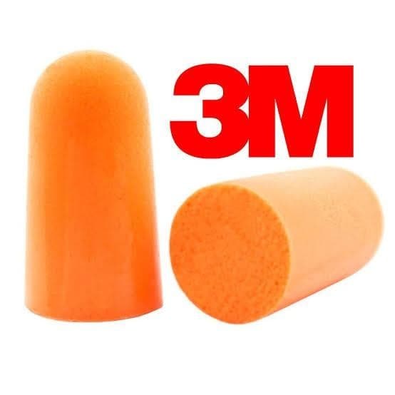 Kit com 10 Pares Protetor Auricular de Espuma 3M Conforto e Proteção Auditiva05