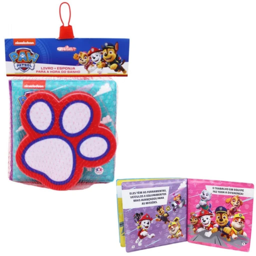 PATRULHA CANINA MINHA ESPONJINHA - BANHO - CIRANDA CULTURAL