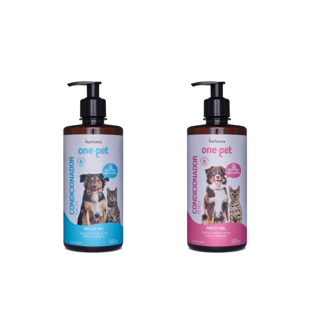 Condicionador para Cães e Gatos One Pet Via Aroma 500ml