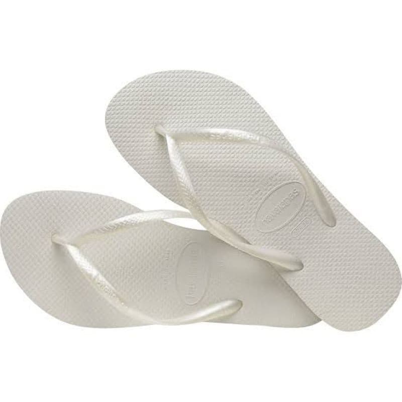 Chinelo Sandália Havaianas Slim Original Envio Imediato Branca