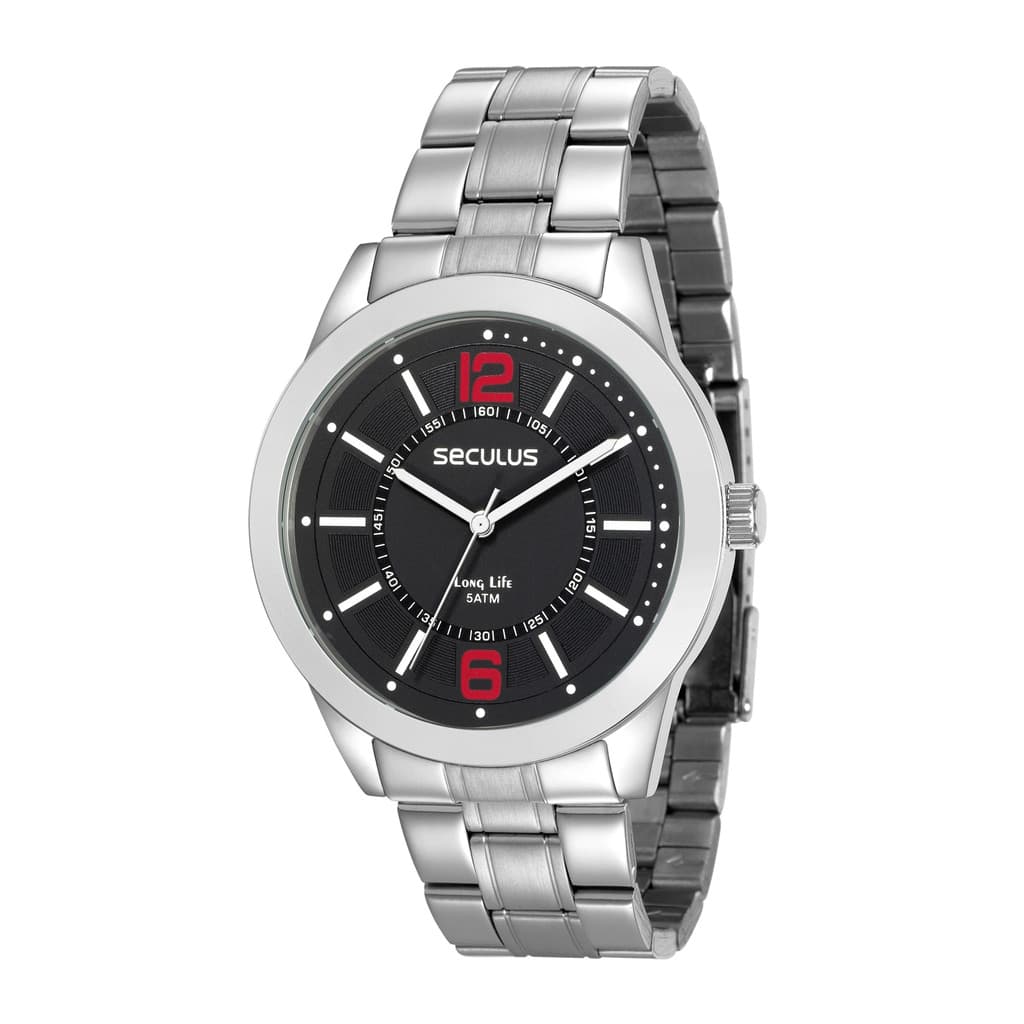 Relógio Seculus Long Life 2 Anos Garantia 28922G0SVNA1