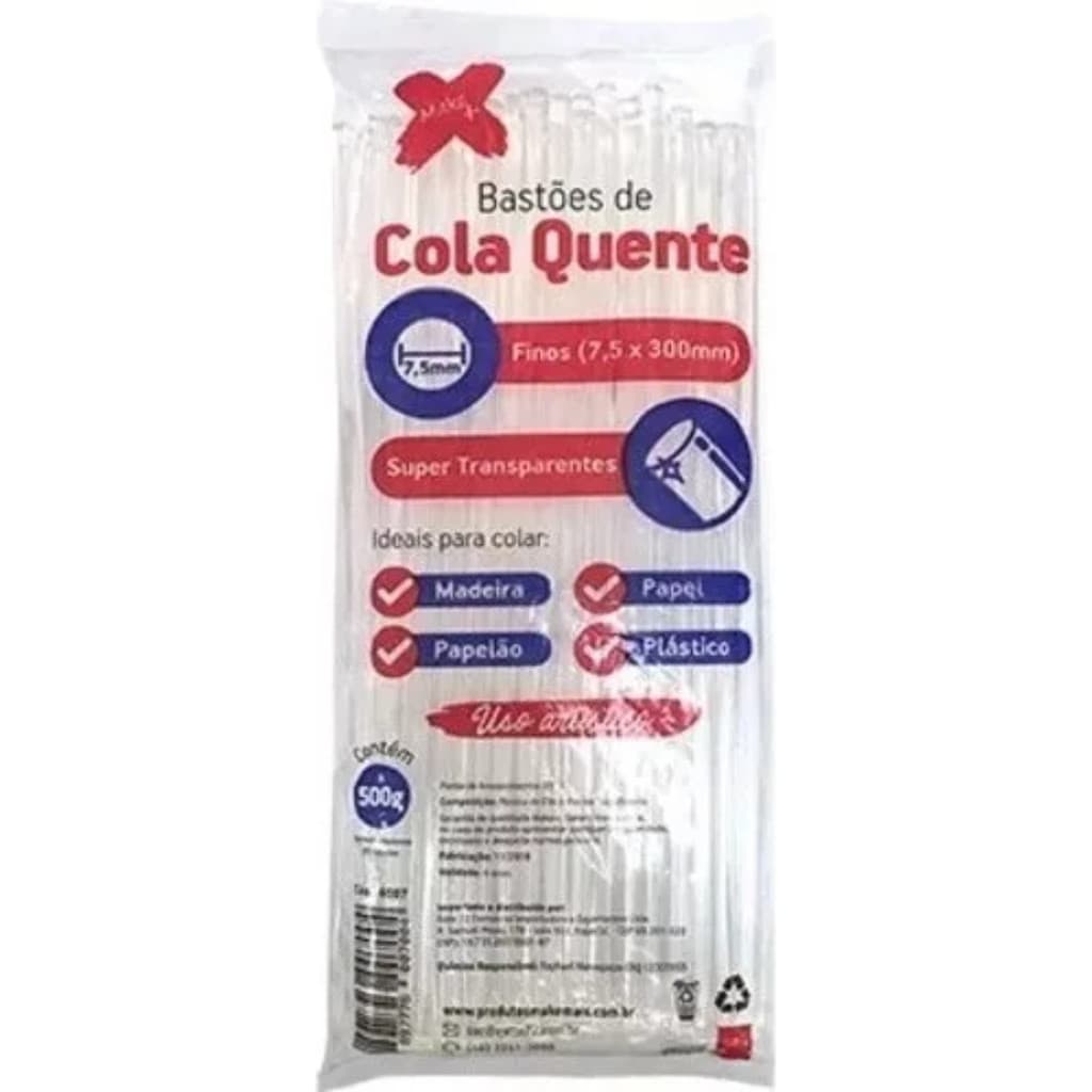 Cola Quente Bastão Refil para Pistola Alta Fixação Uso Geral