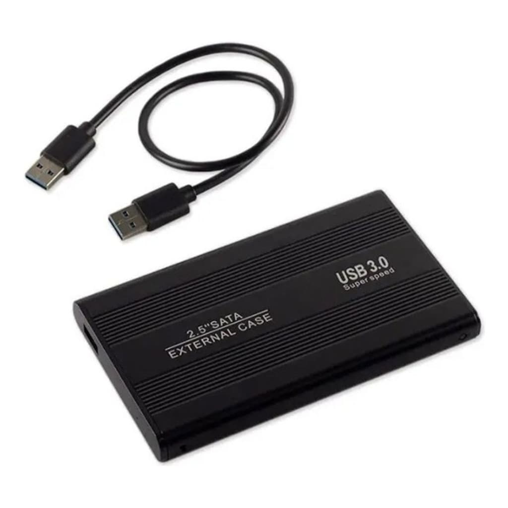 Case Para Hd Externo 2.5  - Com Cabo Usb 3.0/ Capa Protetora