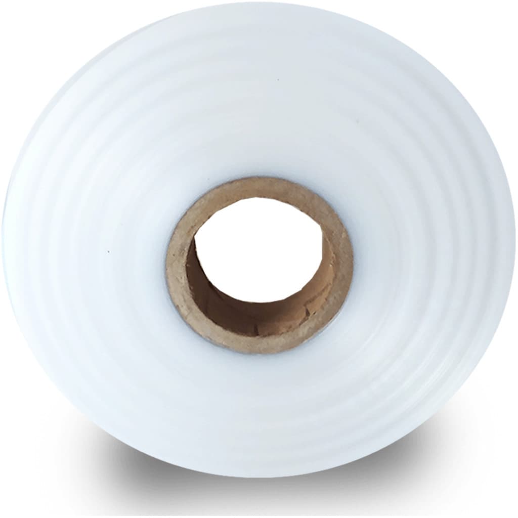 Bobina Plástica Tubular PEBD 8x0,10mm Transparente Rolo 3kg | Embala Fios Cabos Perfis e Congelados