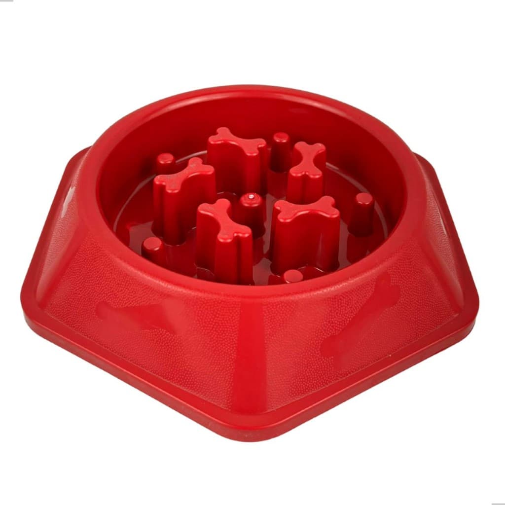 Comedouro Lento Labirinto Cães Anti Stress Gula Engasgo Vômito Ansiedade Comer Devagar Médio