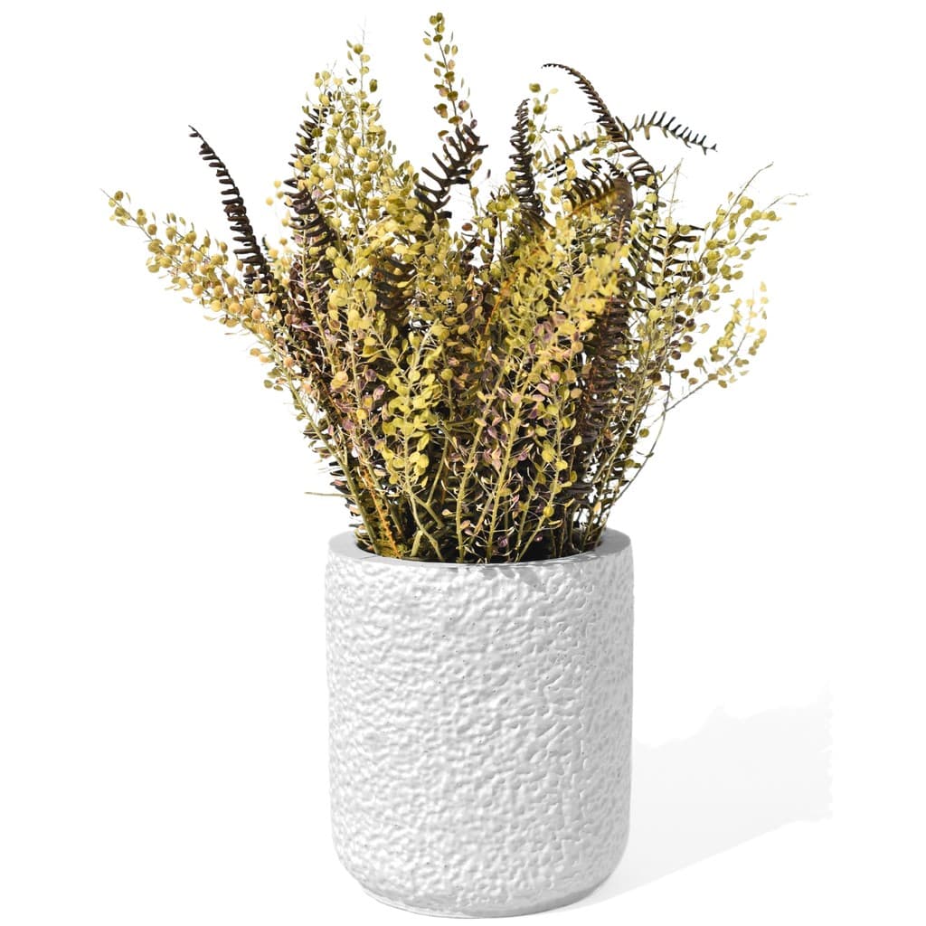 Vaso Decorativo Texturizado 10cm em Cimento Artesanal