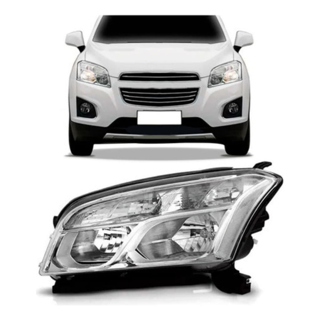 Farol Tracker 2014 2015 2016 Eletrico Com Motor