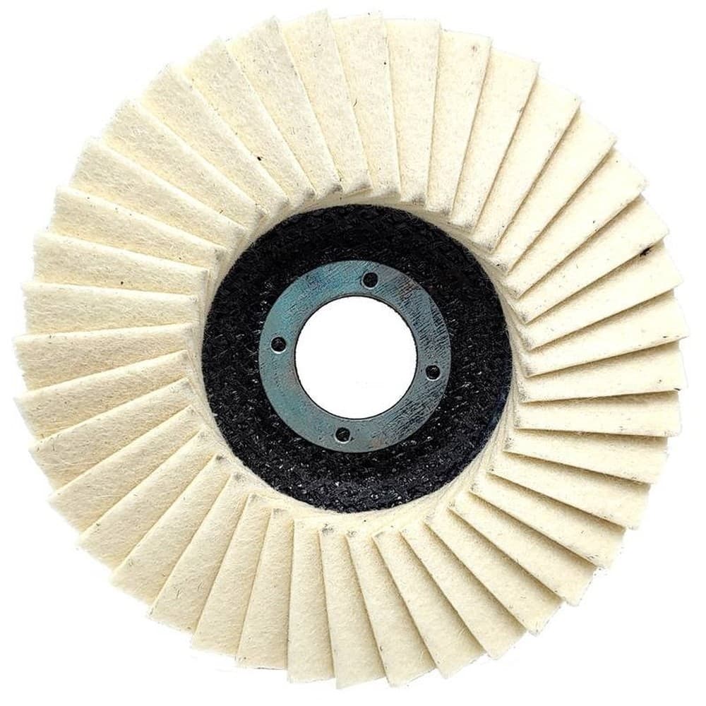 DISCO FLAP, PARA POLIMENTO, EM FELTRO, 115 X 22MM, 1PC // GROSS