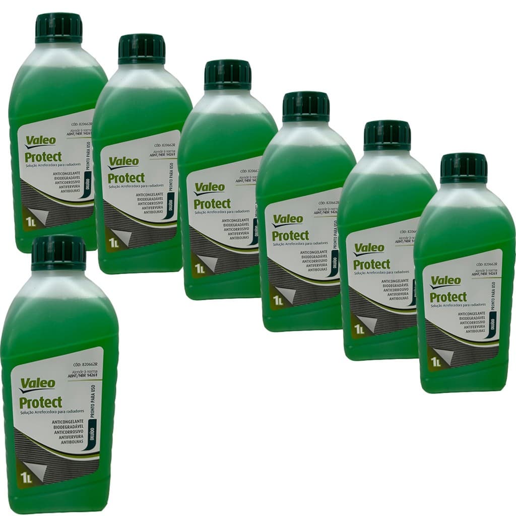 Kit 7 Aditivos Radiador Protect Inorgânico Diluído 820662R