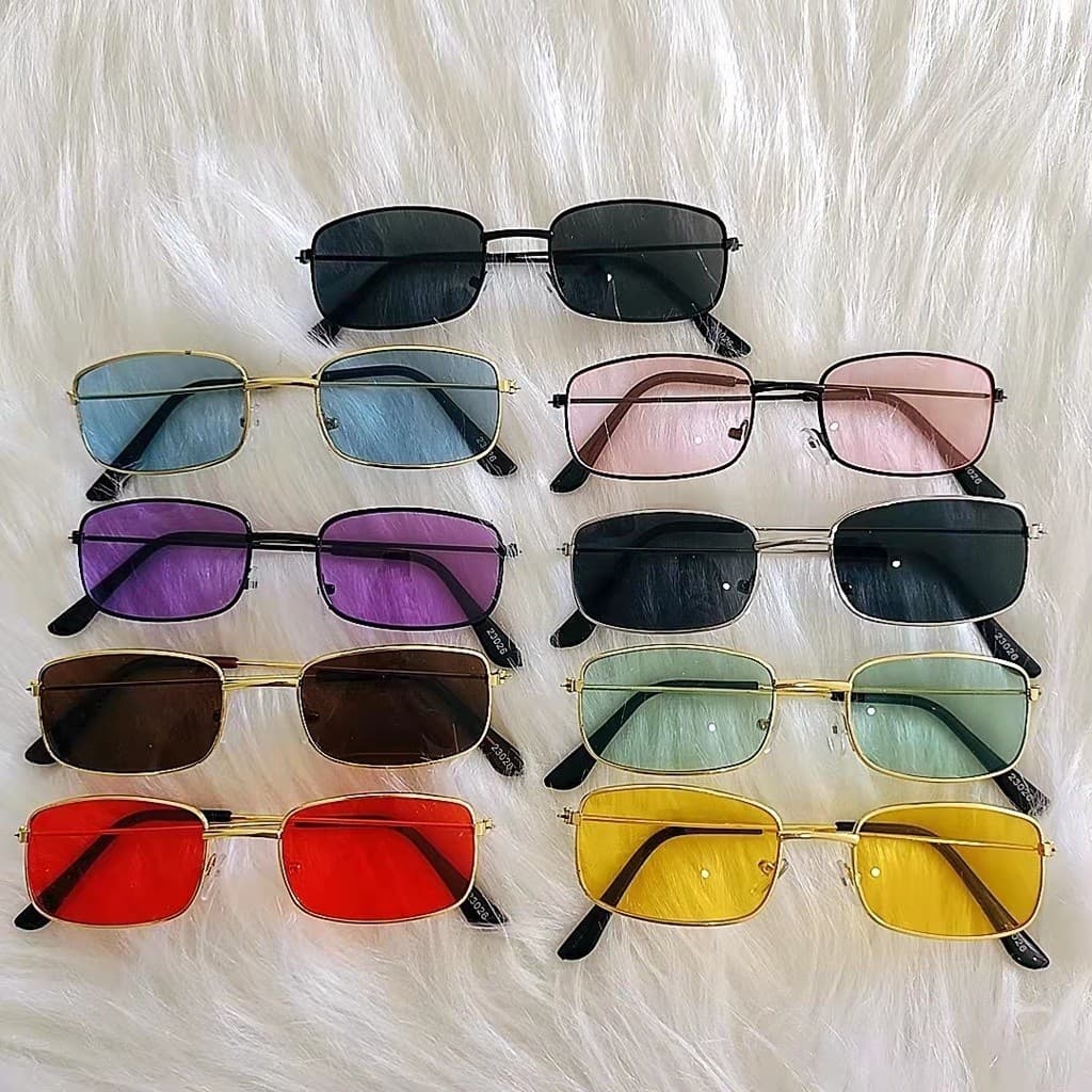 Óculos De Sol Quadrados Moda Feminino Oculos Uv400 retrô Feminino Lindo