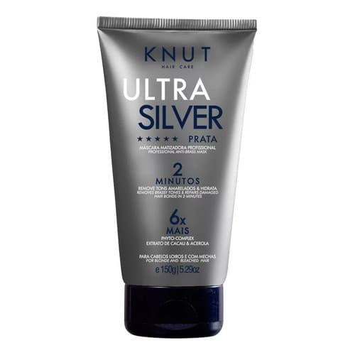 Máscara Ultra Silver Prata Knut