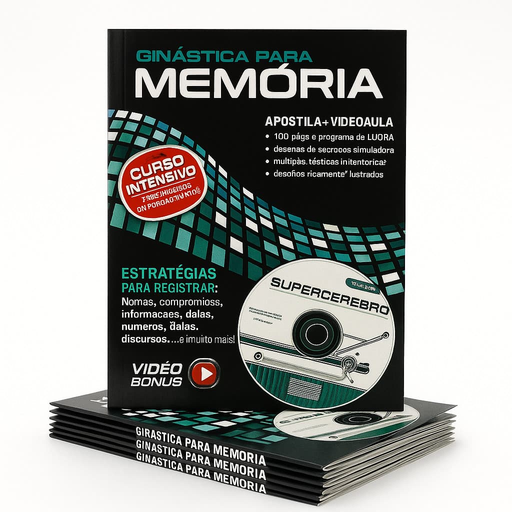 Ginástica para Memória (com DVD / espiral)