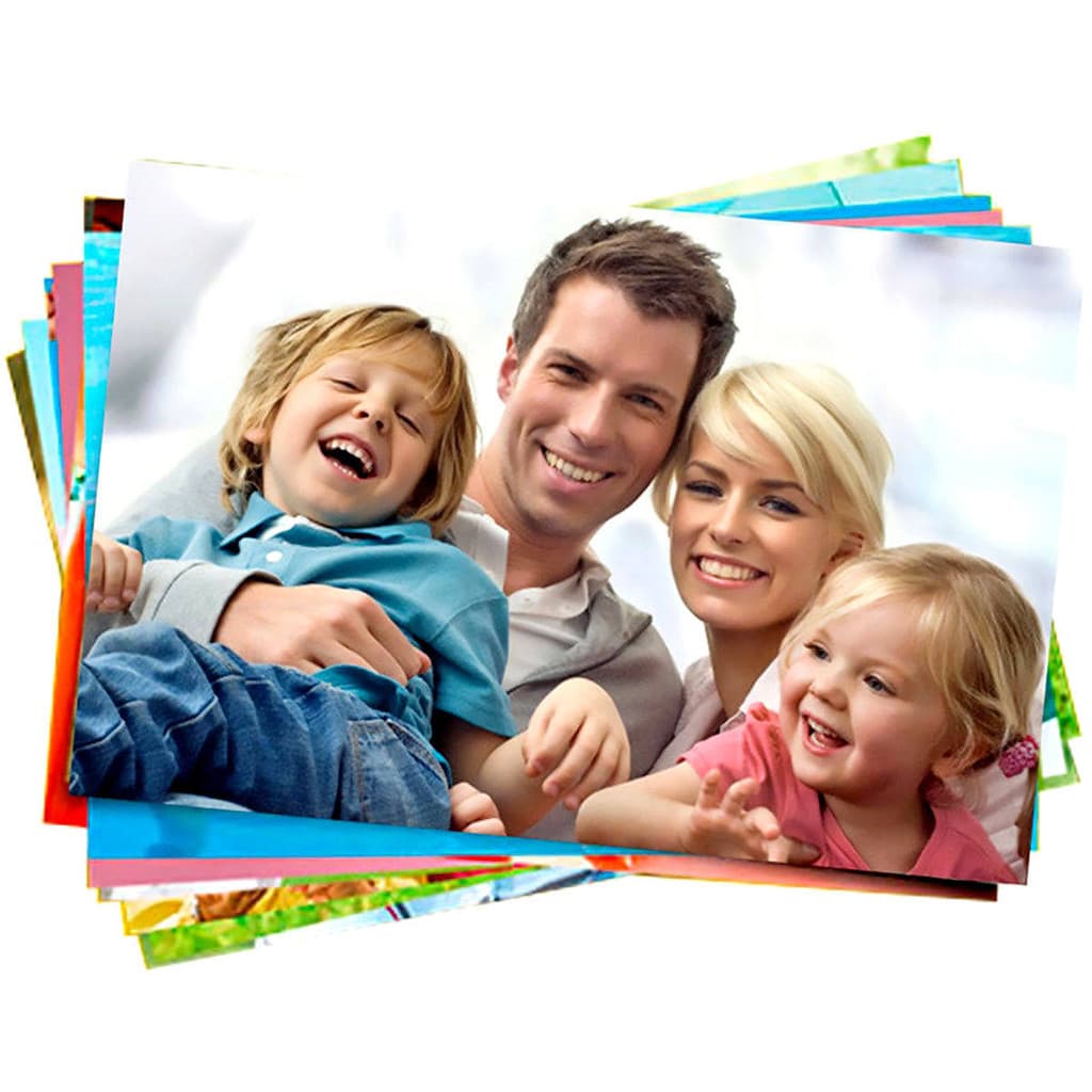 Papel Glossy Fotográfico 180g A4 Branco Brilhante Pacote com 20 Folhas
