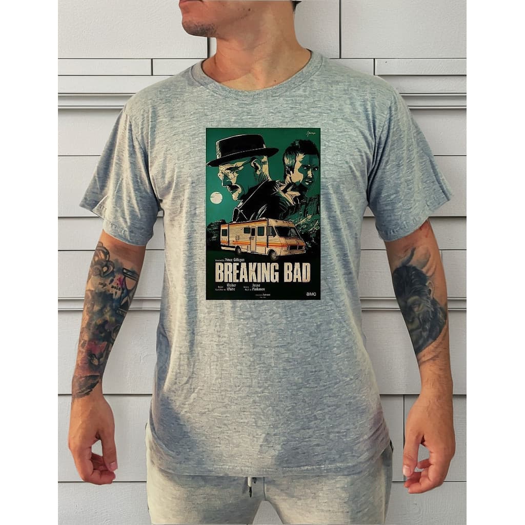 Camisetas Camisa Walter White Pinkman Breaking Bad Malha Top