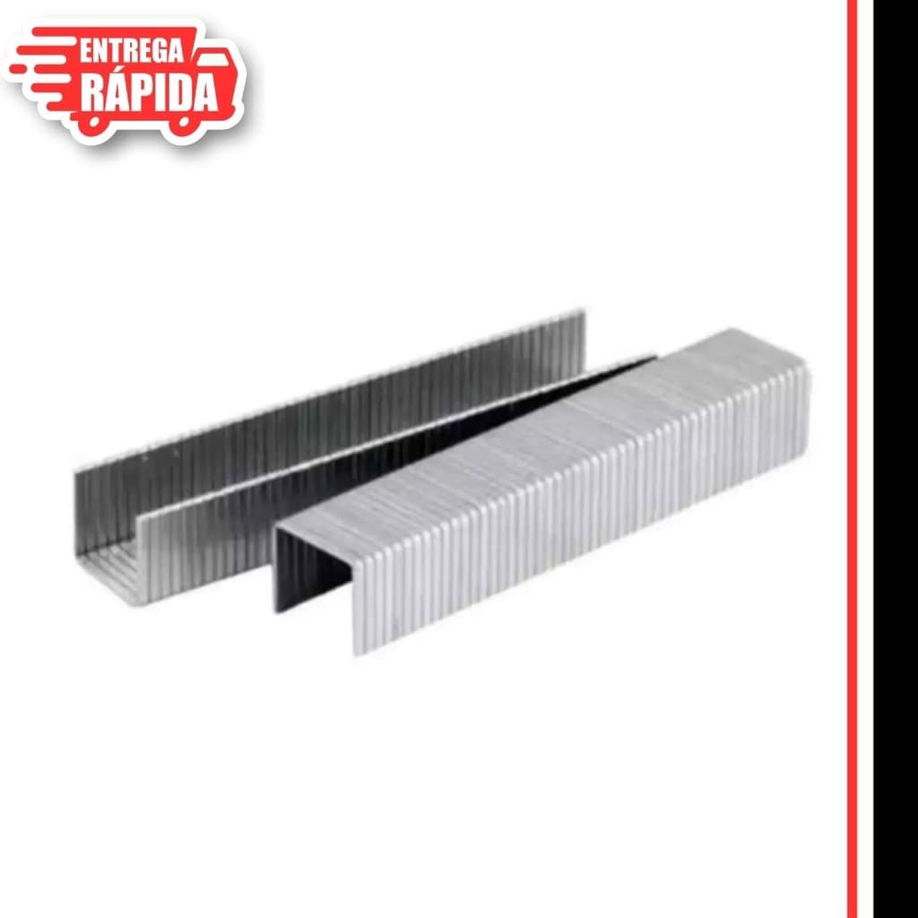 5.000 Grampos Para Grampeador Madeira Tapeceiro 8mm