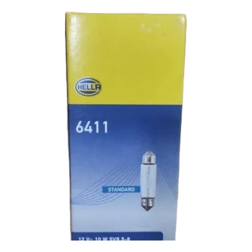 Lâmpada De Teto Convencional Torpedo 42mm 12v 10w 6411