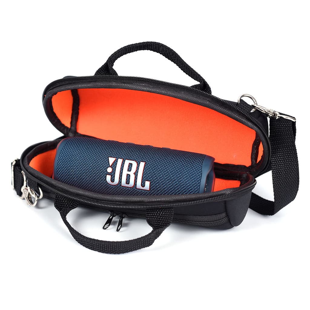 Capa de Som Flip 1 2 3 4 5 6 E Todos Modelos Compatíveis Bolsa Eva Soft Premium Resistente Alça de Ombro Extra