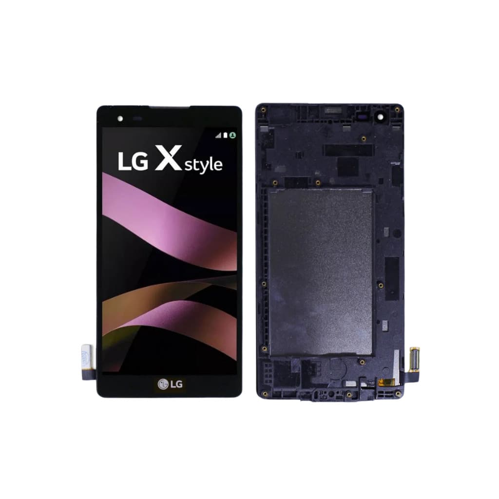 Tela Lcd Touch Aro Frontal Compatível Com LG X Style K200