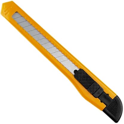 Estilete Retrátil 9mm - SPARTA