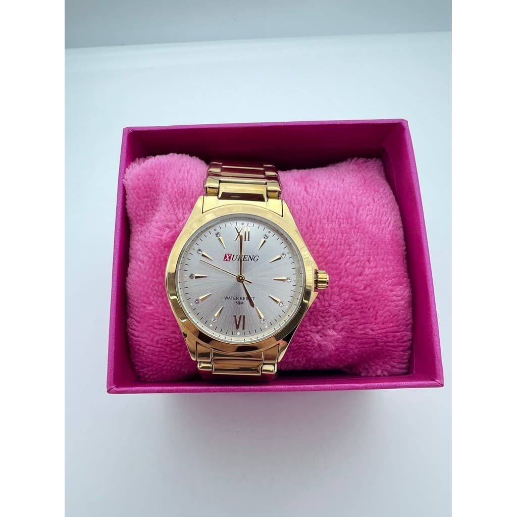 [XF5897] Relogio Xufeng Fashion Feminino Resistente a Agua [caixinha]