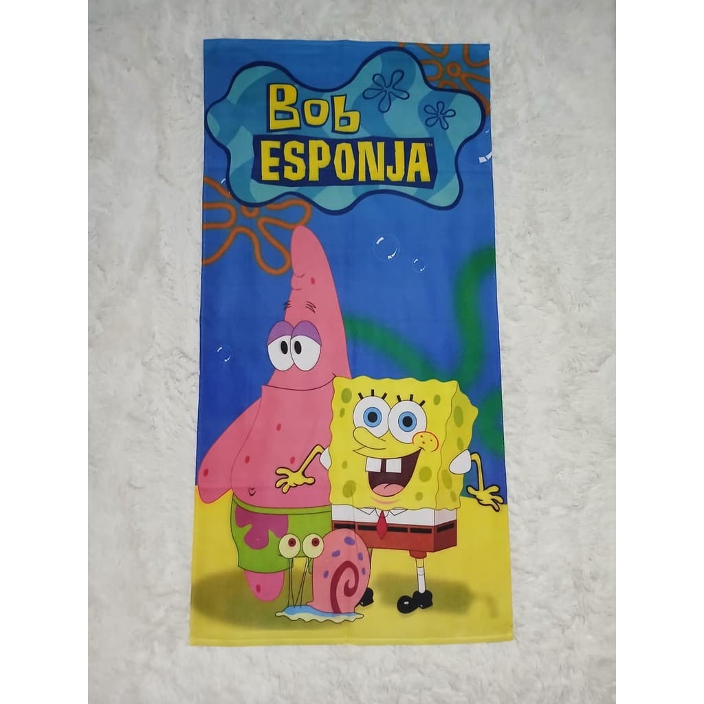 Toalha de Banho e Praia Estampadas Variadas Personagem Infantil Menino e Menina