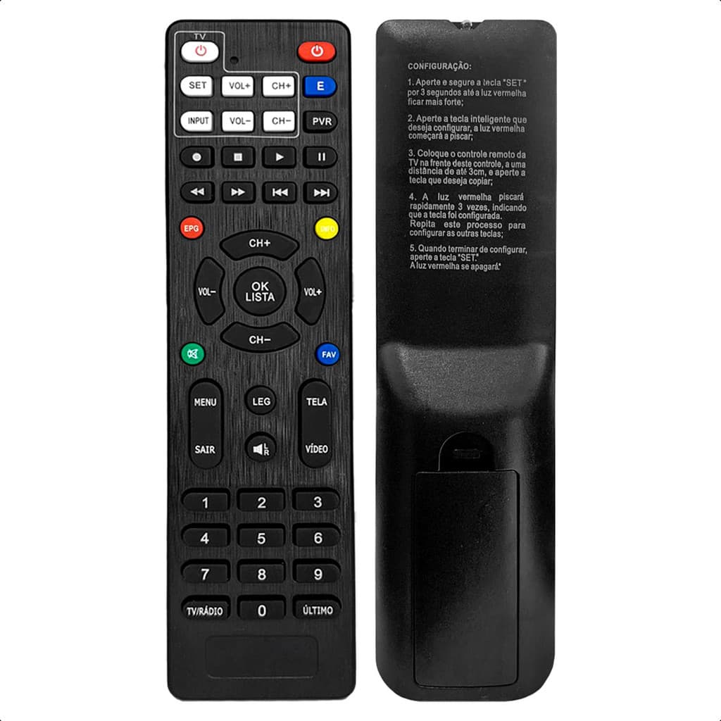 Controle Remoto Compativel Com Receptor Elsys Satmax 5 / ETRS70