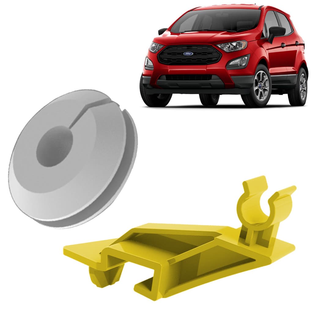 Kit Presilhas Bucha Haste Vareta Capô Ecosport 2013 A 2021