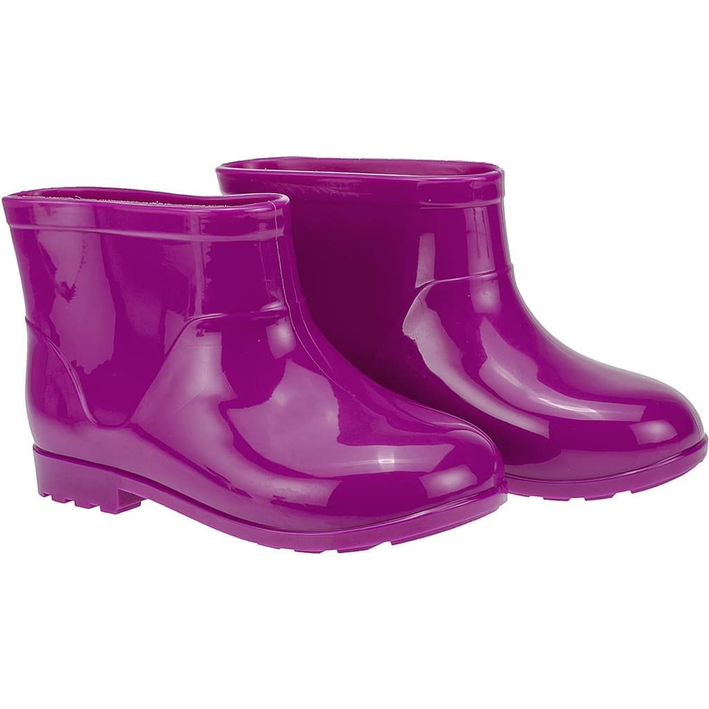 Galochas Infantis Unissex Cano Curto Impermeável Bota Chuva Antiderrapante Leve Macia Confortável