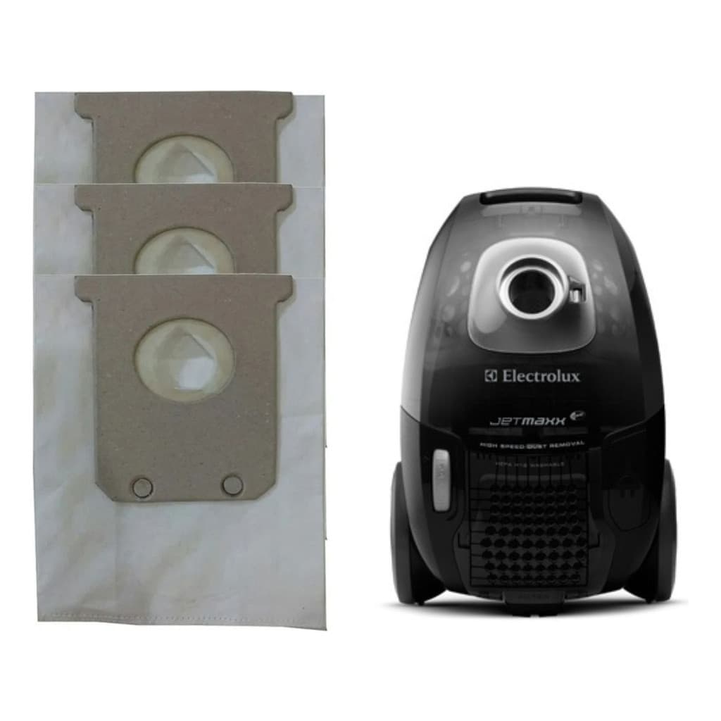 Saco Papel P/ Aspirador Electrolux Jetmaxx 3un Descartável