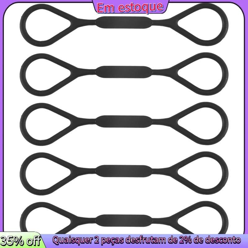5 Pçs Instrumentos Musicais Trompete Slide Rolha Silicone Anel Acessório Substituição
