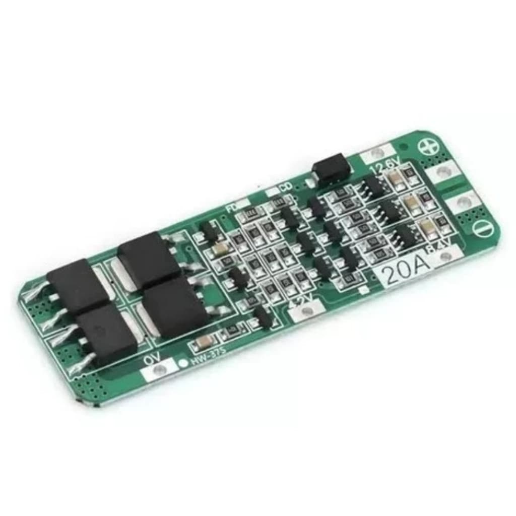 Módulo Carregador Placa Bms 3s 20a Para Baterias