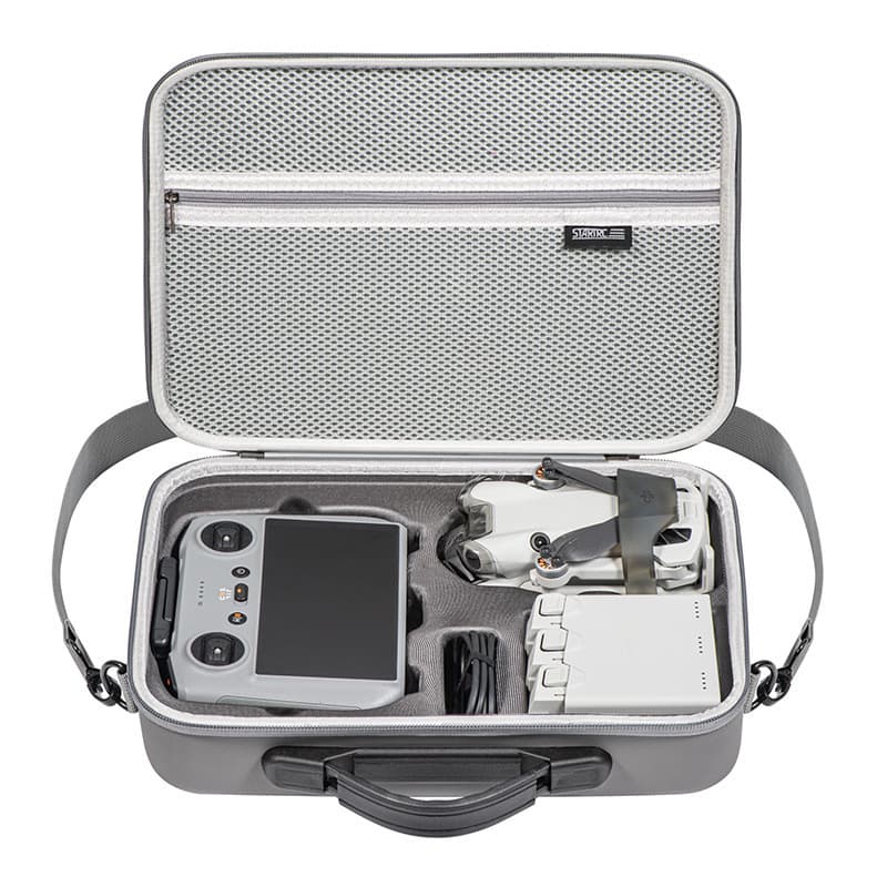 Bolsa Case De Transporte Para Drone Dji Mini 4 ProRC2 com capa protetora de ombro único