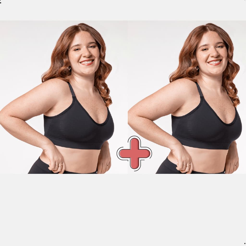 Kit Sutiã Plus Size Curves Lupo Original Microfibra