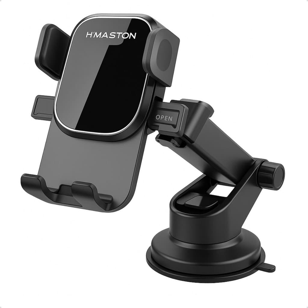 Suporte Celular Carro Ventosa Forte Rotação 360º Universal