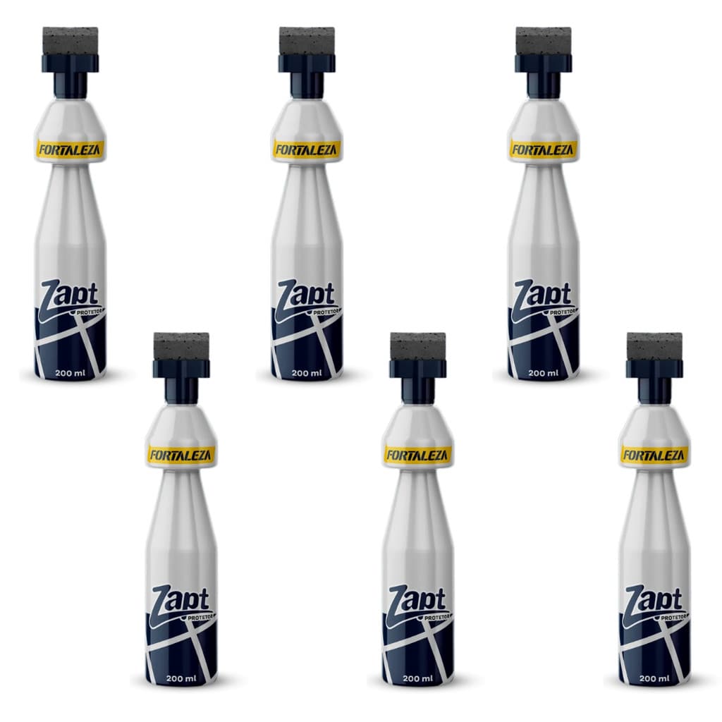 Kit 6 Zapt Protetor Tinta Pinta Rejunte Incolor UsinaFortaleza 200ml Cobertura Piso Parede Cerâmica Banheiro