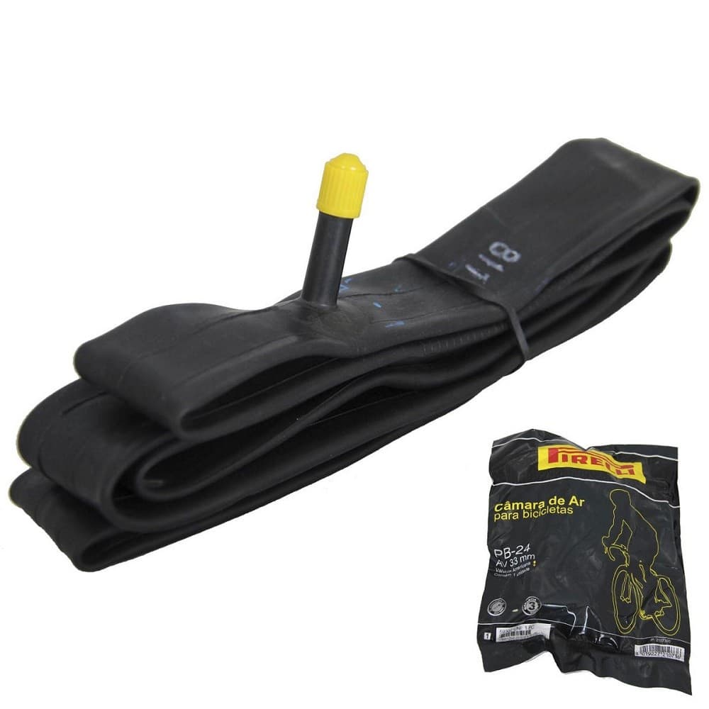 Câmara De Ar Pirelli Aro 24 PB X 1 3/8 para Cadeira De Rodas