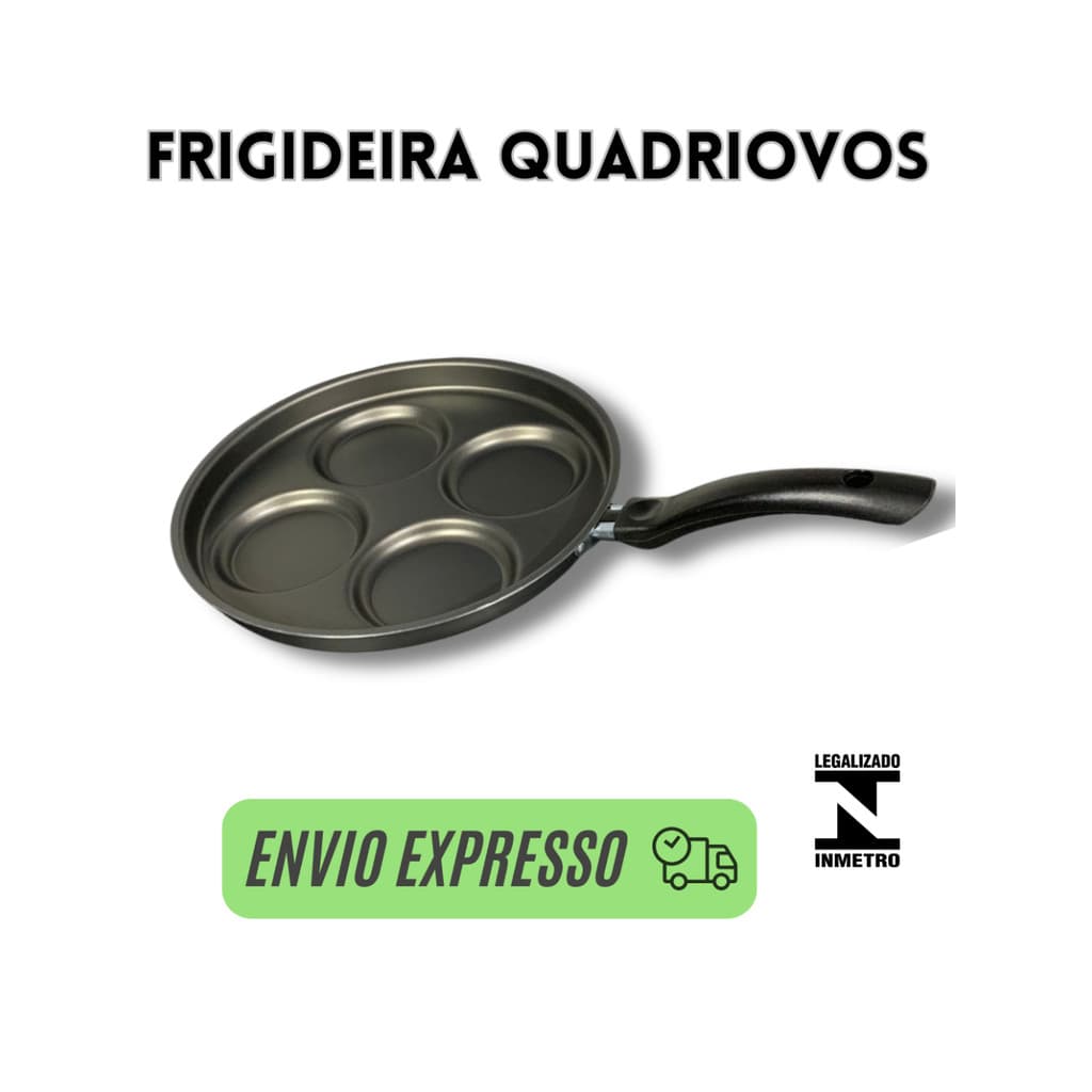 frigideira 4 em 1, frigideira 4 ovos, grande antiaderente para ovos