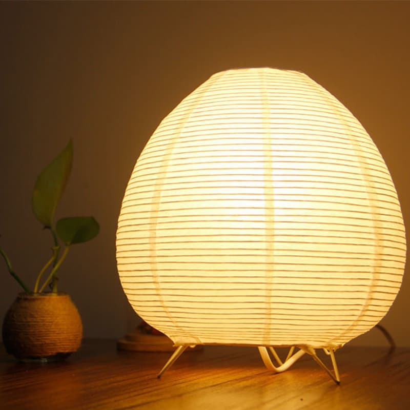 Nordic Papel Luminária De Mesa Moderno Quarto Luminária De Leitura Estudo Abajur De Cabeceira