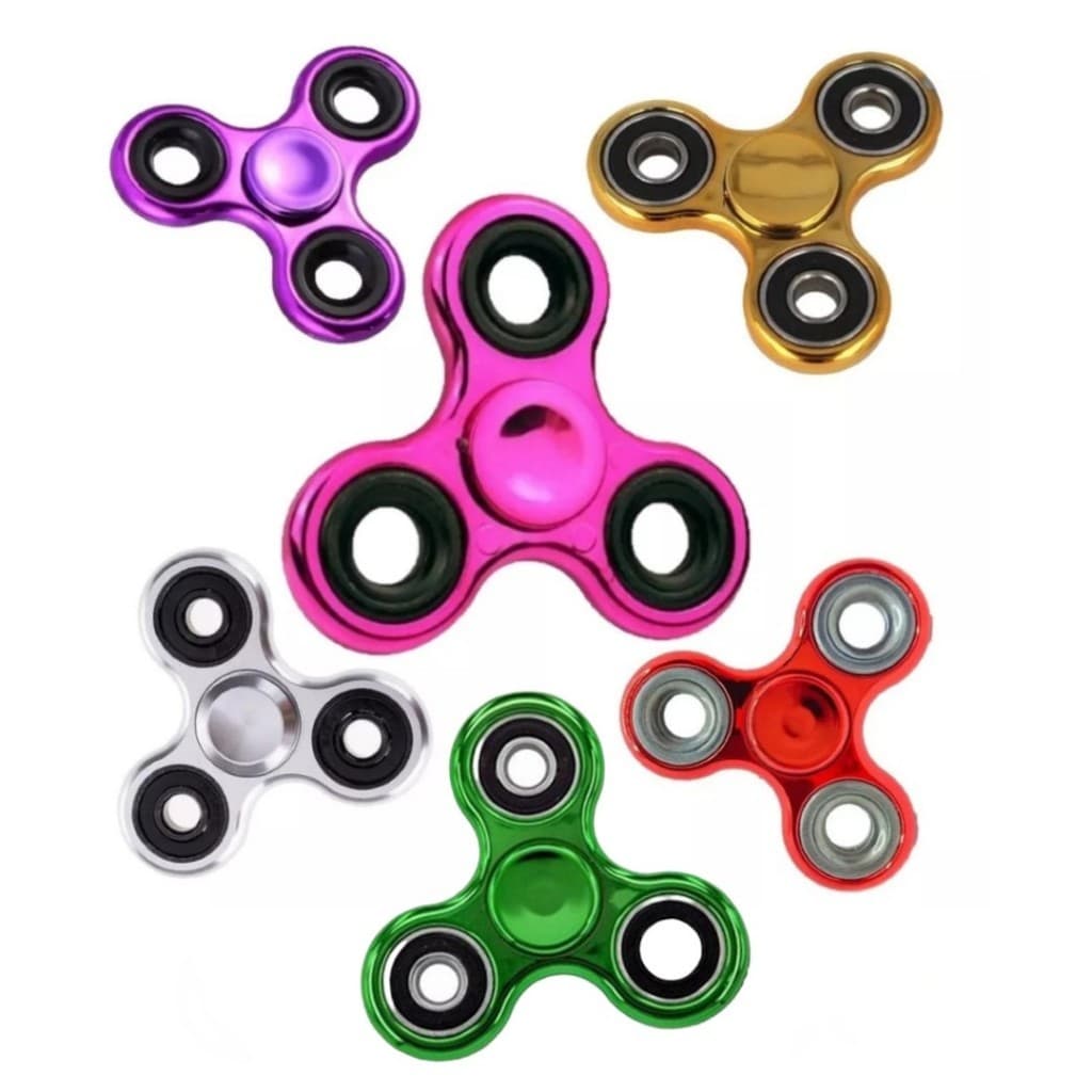 fidget Hand Spinner Anti estresse Metálico De  ENVIO IMEDIATO Qualidade Bom e Divertido